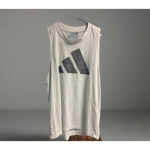 Women's Adidas Winners 3.0 Tank Size Medium White/Colored‎ Speckles
